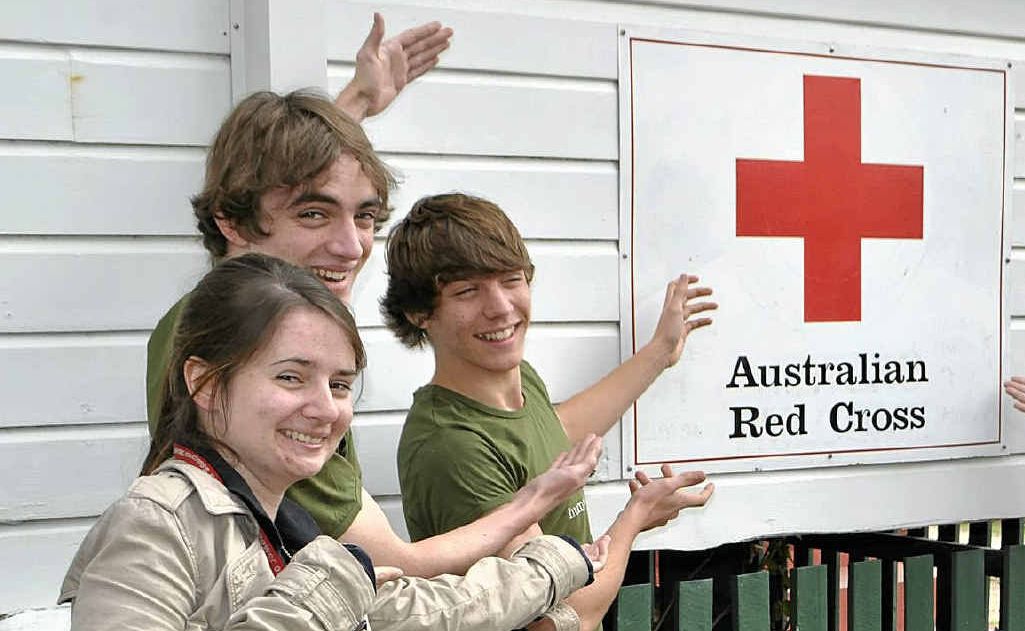 Elizabeth, Sebastian and Nicholas Keogh encourage those eligible to donate blood.